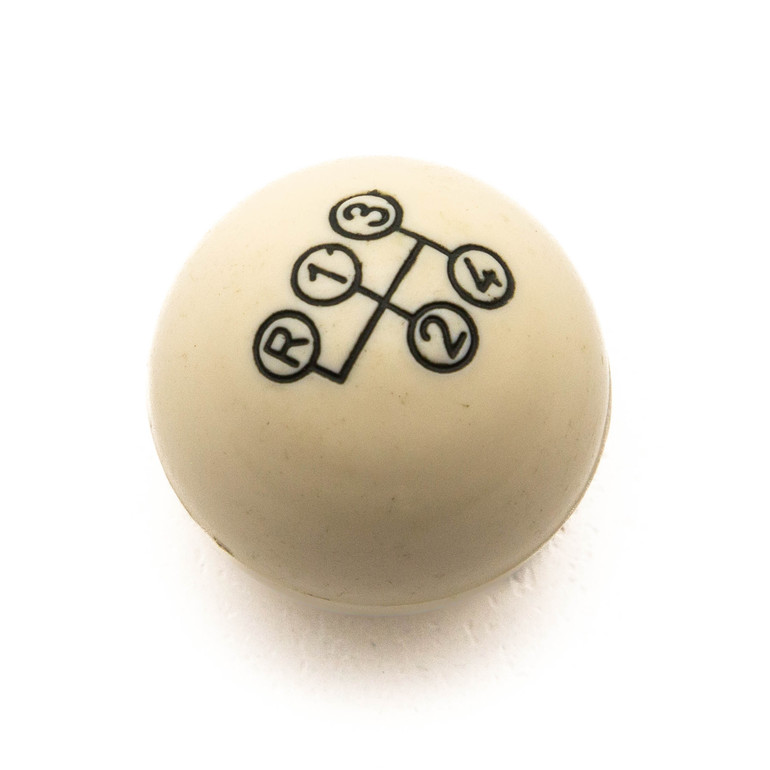 Mercedes Benz SL W113 Pagoda White Push on Gear Knob - 1112680942 Mercedes Benz SL W113 Pagoda White Push on Gear Knob - 1112680942