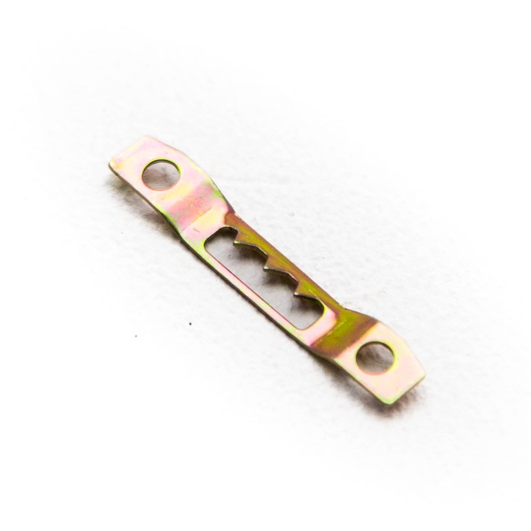 Mercedes Benz SL W113 Pagoda Number Plate Bracket, Hardtop Chrome Fitting Clip - 0019885478