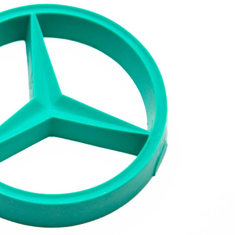 Mercedes-Benz Hub Cap Silicone Star Template 