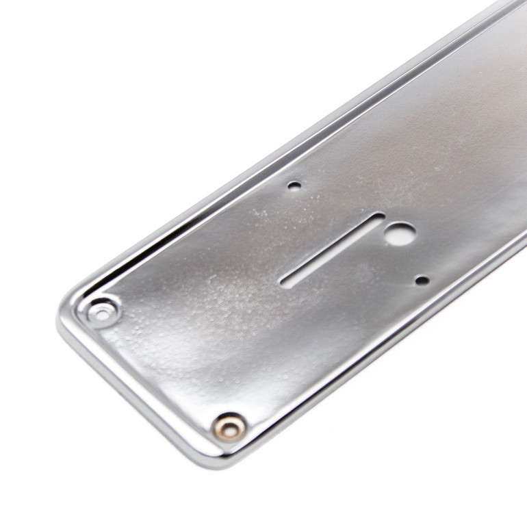  Mercedes-Benz SL R107 Rear Number Plate Chrome Surround 