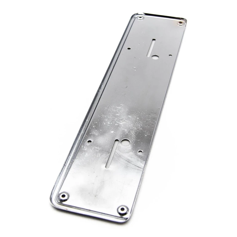  Mercedes-Benz SL R107 Rear Number Plate Chrome Surround 