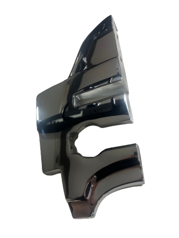 Mercedes-Benz SL R107 1971-'86 Genuine Reconditioned Left B Pillar Chrome Cap - 1076930135