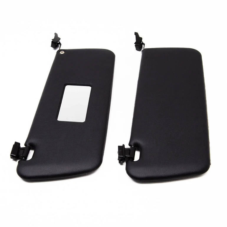  Mercedes-Benz SL 107 LHD Pair Of Sun Visors Black 