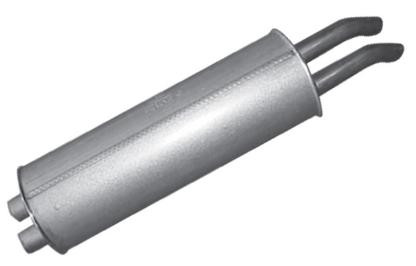 Imasaf Mercedes-Benz W116 280SE & SEL Back Exhaust Box - 1164902915 