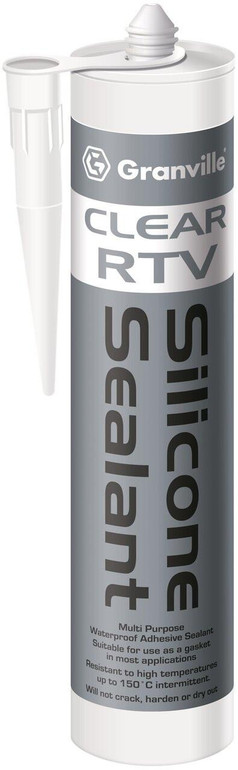  Granville Clear RTV Silicone Sealer Cartridge - 310ml 