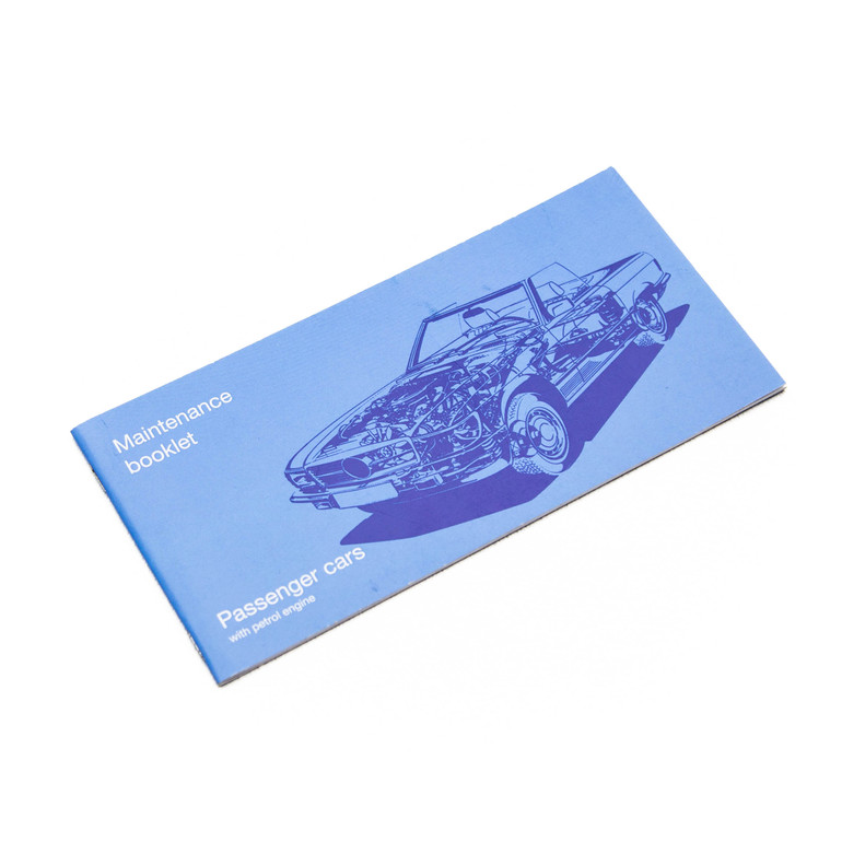 Classic Petrol Mercedes-Benz Service Maintenance Booklet
