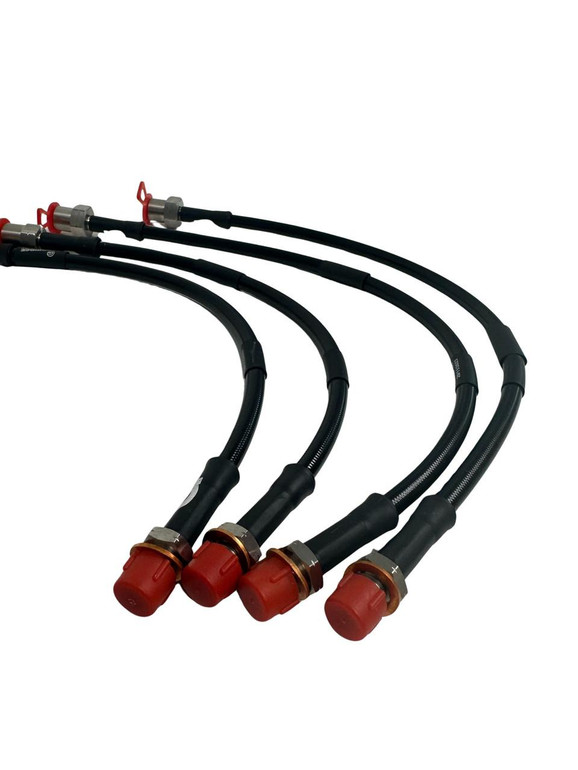 Goodridge Mercedes-Benz SL R129 Stainless Steel Complete Braided Phantom Brake Line Kit 