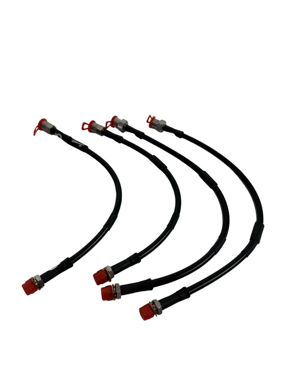Goodridge Mercedes-Benz SL R129 Stainless Steel Complete Braided Phantom Brake Line Kit 