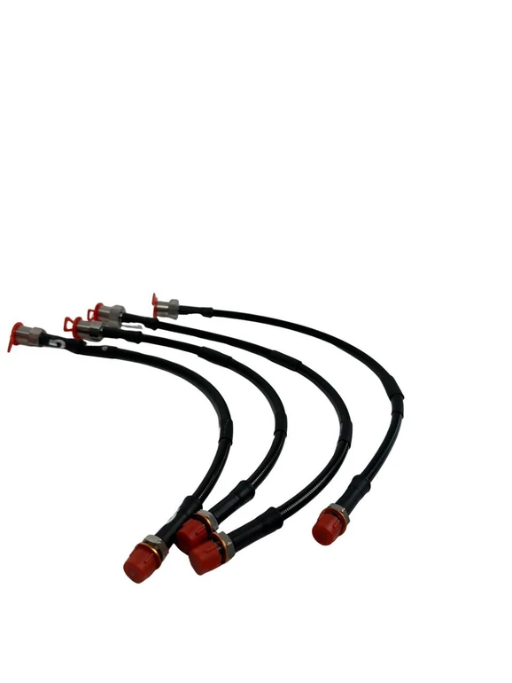 Goodridge Mercedes-Benz SL R129 Stainless Steel Complete Braided Phantom Brake Line Kit 