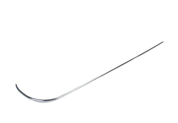 Unknown Mercedes-Benz 190SL W121 Lower Left Dashboard Trim Chrome Strip 