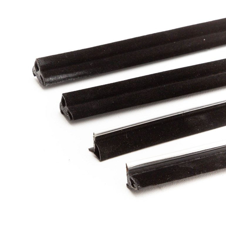 Mercedes-Benz SL and SLC 107 Window Scraper Seal Set