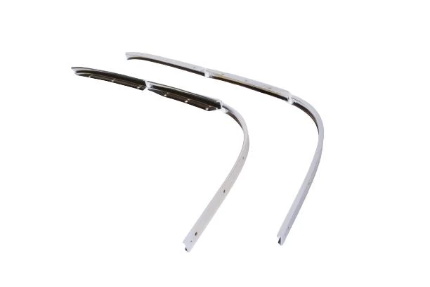  Mercedes-Benz 190 SL W121 6 Piece Chrome Profile Soft Top Set 