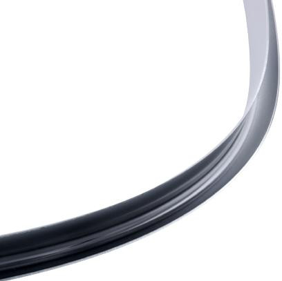  Mercedes-Benz 190 SL W121 Rear Lower Soft Top Chrome Trim - 1217790129 