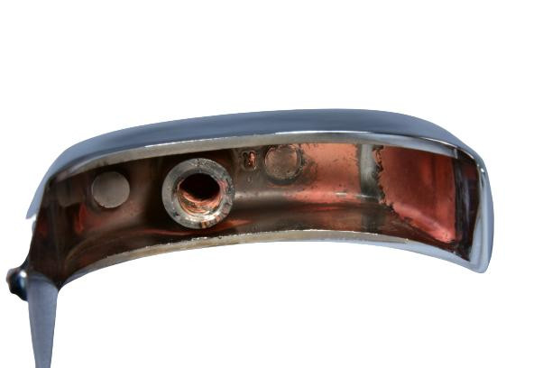  Mercedes-Benz 190 SL W121 Front Right Chrome Bumper Retainer Bumperette - 1988850216 