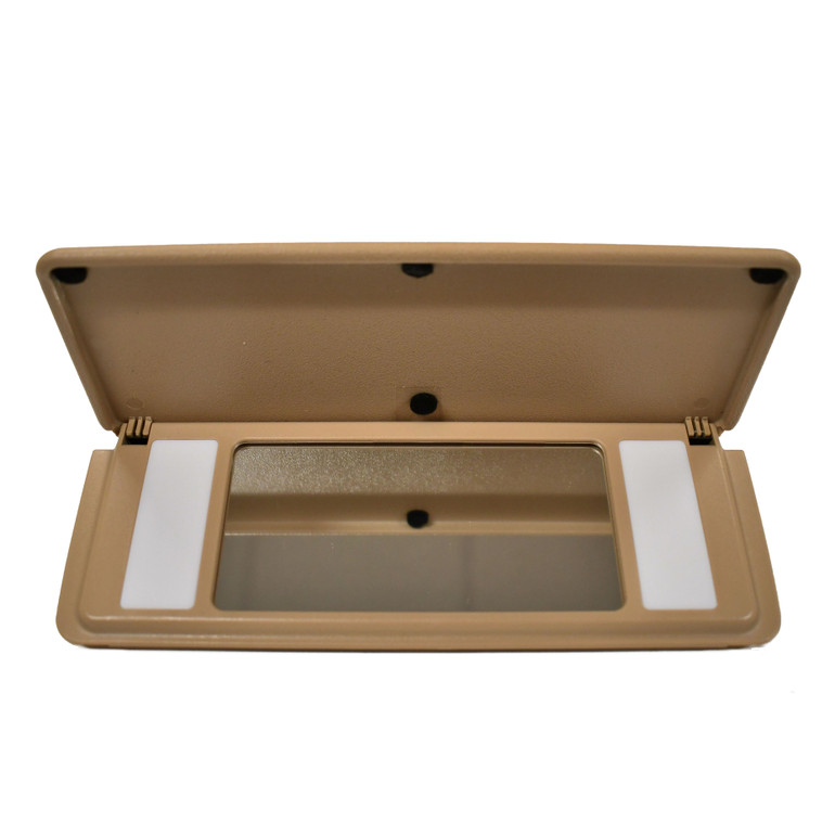 Mercedes-Benz R129 SL | A124 Sun Visor Vanity Mirror with Backing Plates - 1298102317