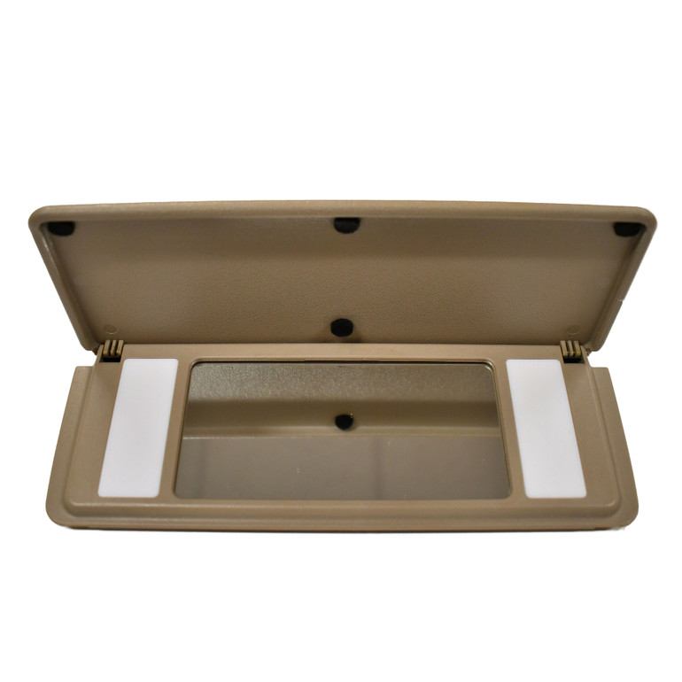 Mercedes-Benz R129 SL | A124 Sun Visor Vanity Mirror with Backing Plates - 1298102317