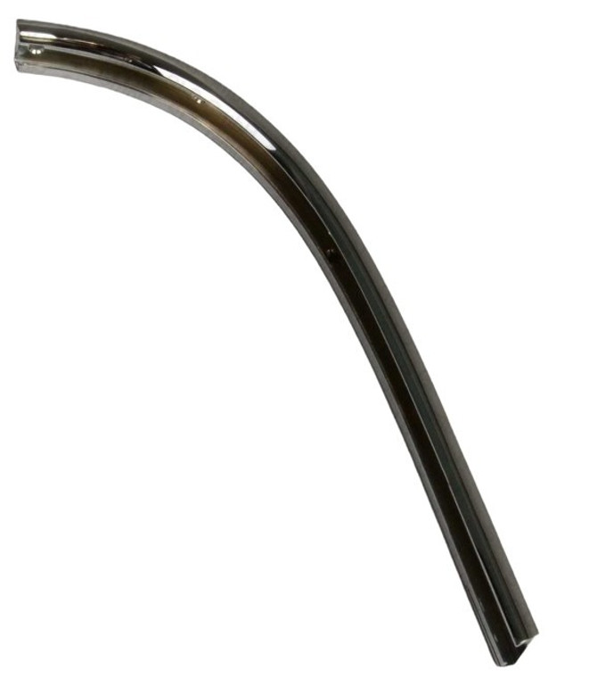 Mercedes-Benz 190 SL W121 Back Left Soft Top Sealing Rail Chromed - 1217250765