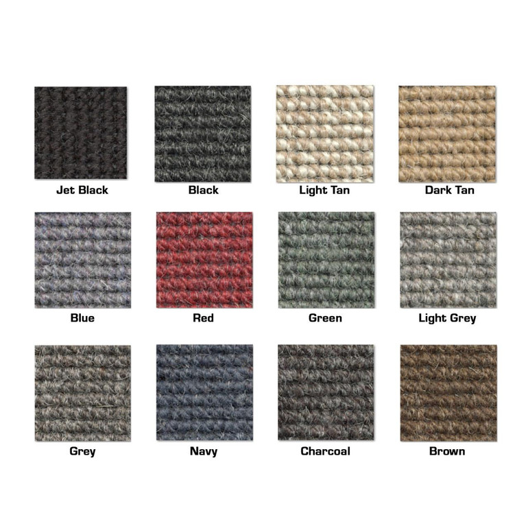  Mercedes-Benz 190SL W121 Square Weave Boot Trunk Carpet - All Factory Colours 