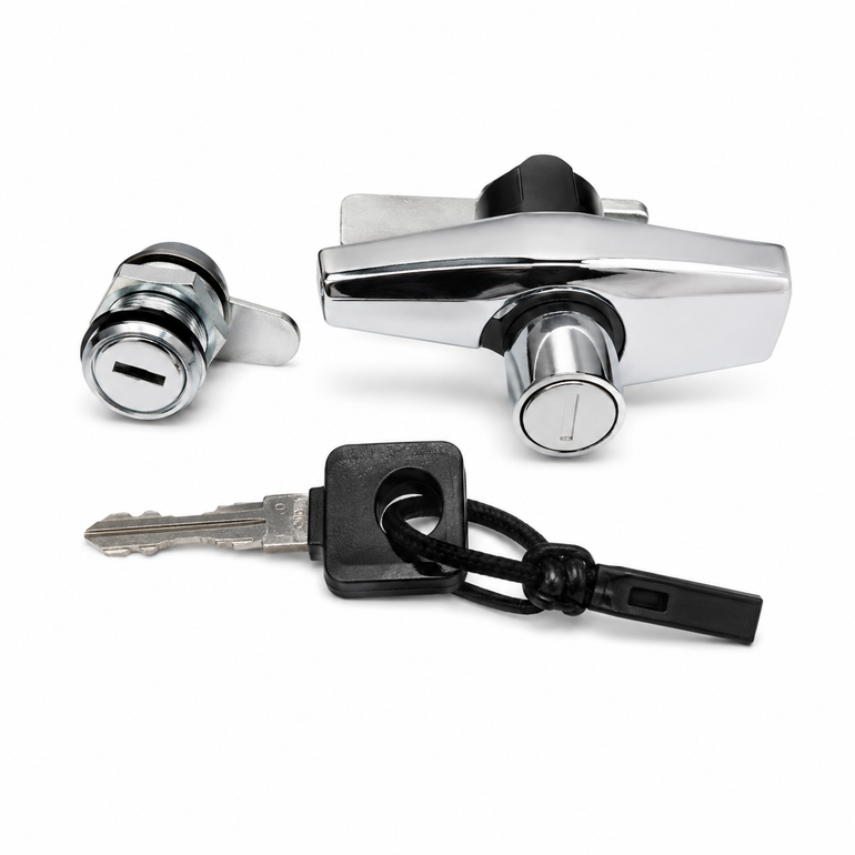Mercedes-Benz SL W113 Pagoda Glove Box & Trunk Lock Matched Set for Late 280 SL - 1137501185