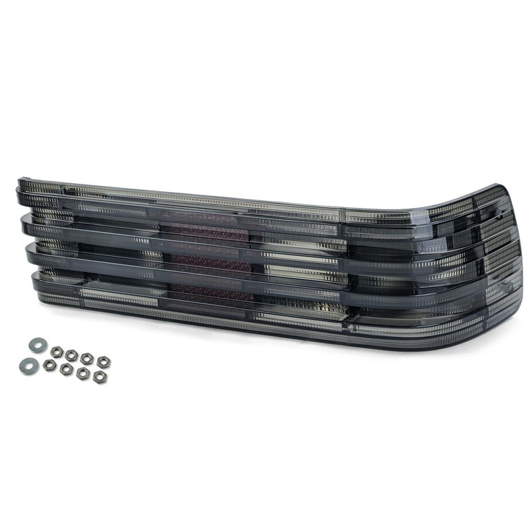  Mercedes-Benz R107 Premium European Rear Light Lens (Right) - Custom Dark Smoke Tinted 