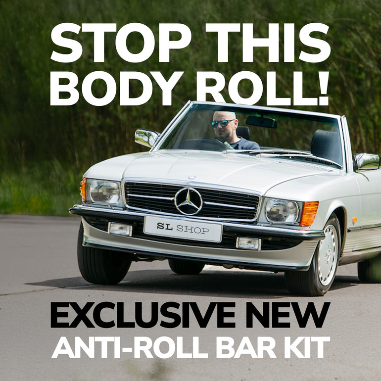 Mercedes-Benz SL R107 Rear Sportline Performance Anti-Roll Bar Kit