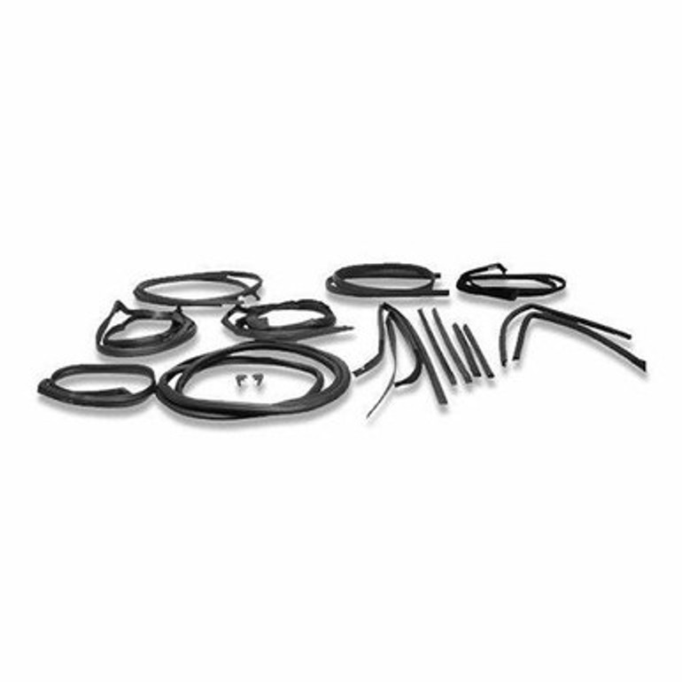 Mercedes-Benz SL R107 Weather Seal Kit Bundle (17-Piece)