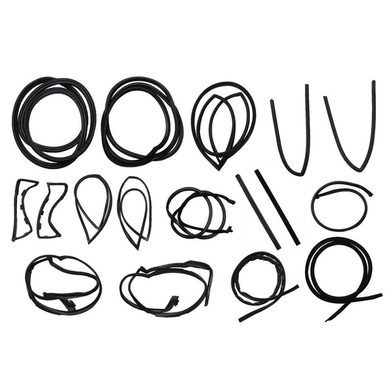Mercedes-Benz SL W113 Pagoda Complete Weather Seal Kit 16 Piece