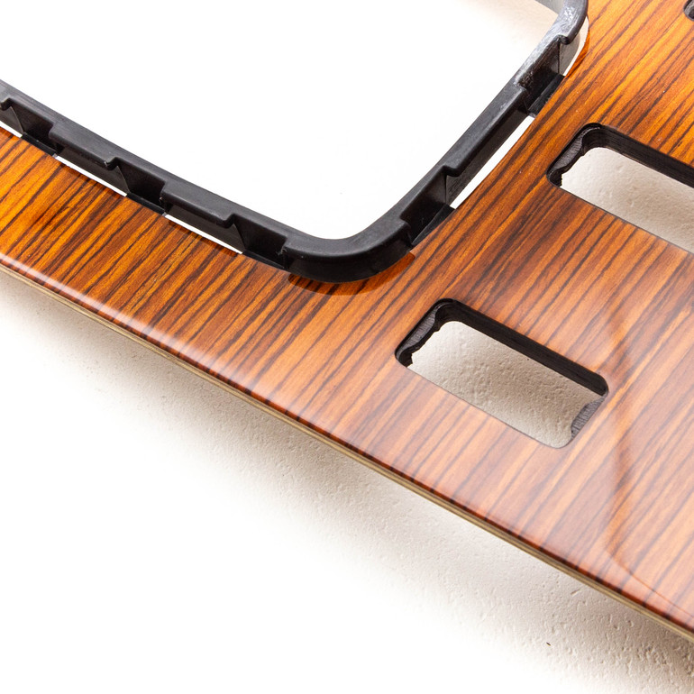 Mercedes-Benz SL R107 Zebrano Centre Console Panel - 1076800808