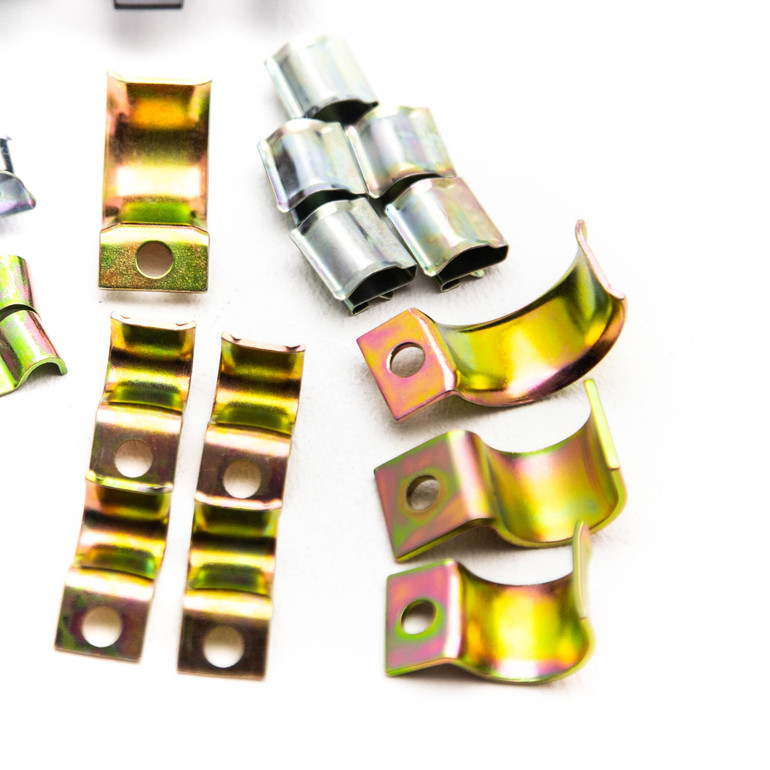 Mercedes-Benz SL W113 Pagoda Brake and Fuel Line Clamp Kit 43 Pieces