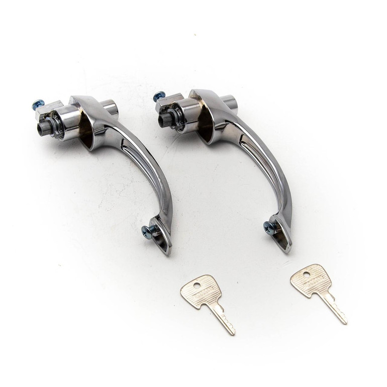  Mercedes-Benz SL W113 Pagoda Door Handle & Lock Kit (Pair) 