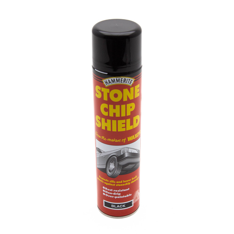 Hammerite Black Stone Chip Shield Aerosol - 600ml