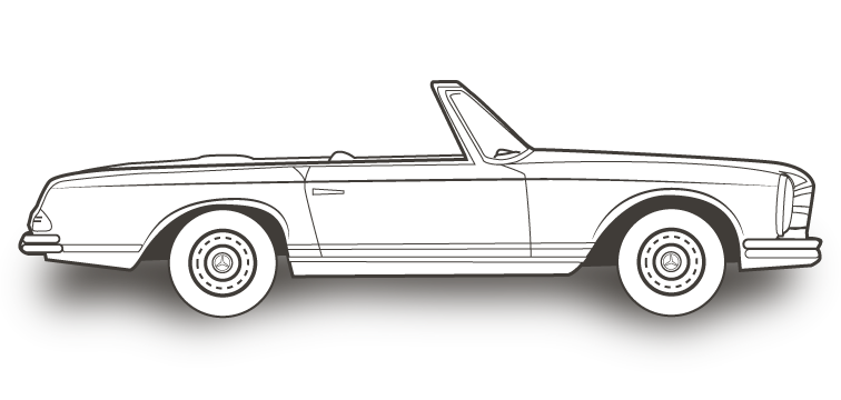 Mercedes online pagoda parts