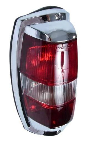 Mercedes-Benz Tail Light Complete, Big Version Late, Red-White-Red