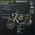 Greenworks 60V STEALTH Battery-Powered Electric Mini Bike with (2) 8.0Ah Batteries and Dual Port Rapid Charger