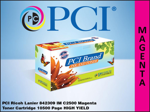 PCI Brand Ricoh 842309 Magenta Toner Cartridge