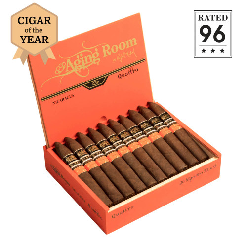 AGING ROOM QUATTRO NICARAGUA box of 20 #1 Cigar of 2019