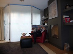 Keep heat in and cold out (or vice versa) during window and door replacement with the Curtain-Wall® temporary wall system.