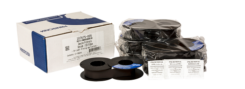 Printronix 107675-005, Ribbon Spool,  30M CHAR, 6-Pack (P5000 OCR)