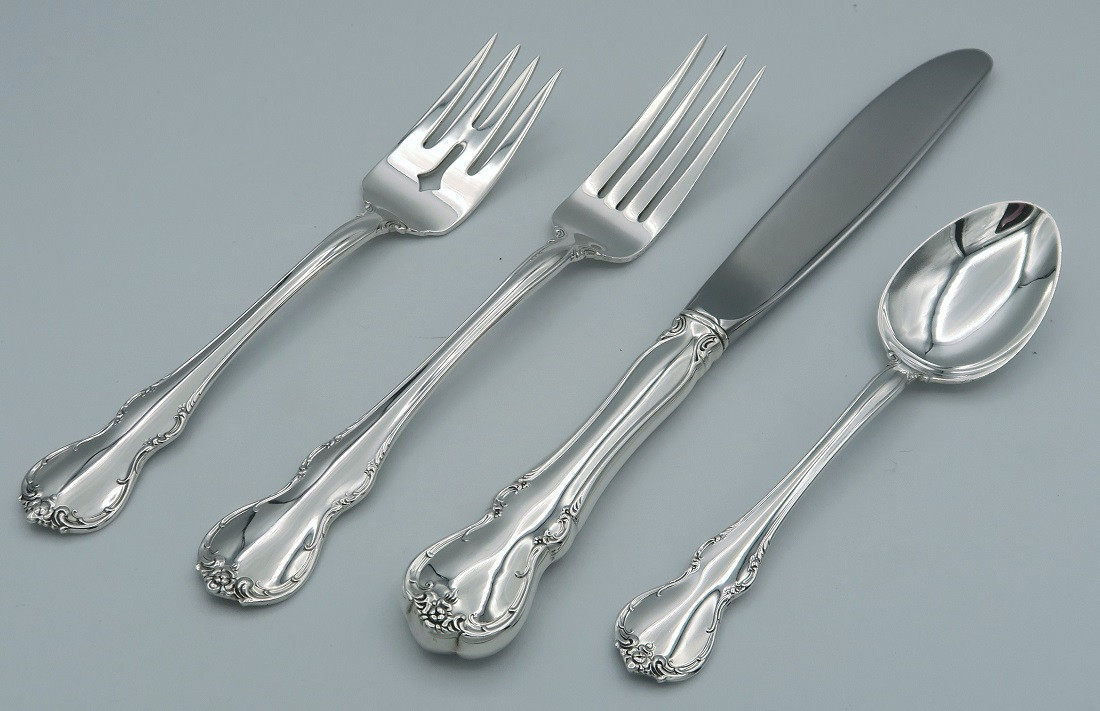 French Provincial by Towle 4 piece Sterling Place Size Setting