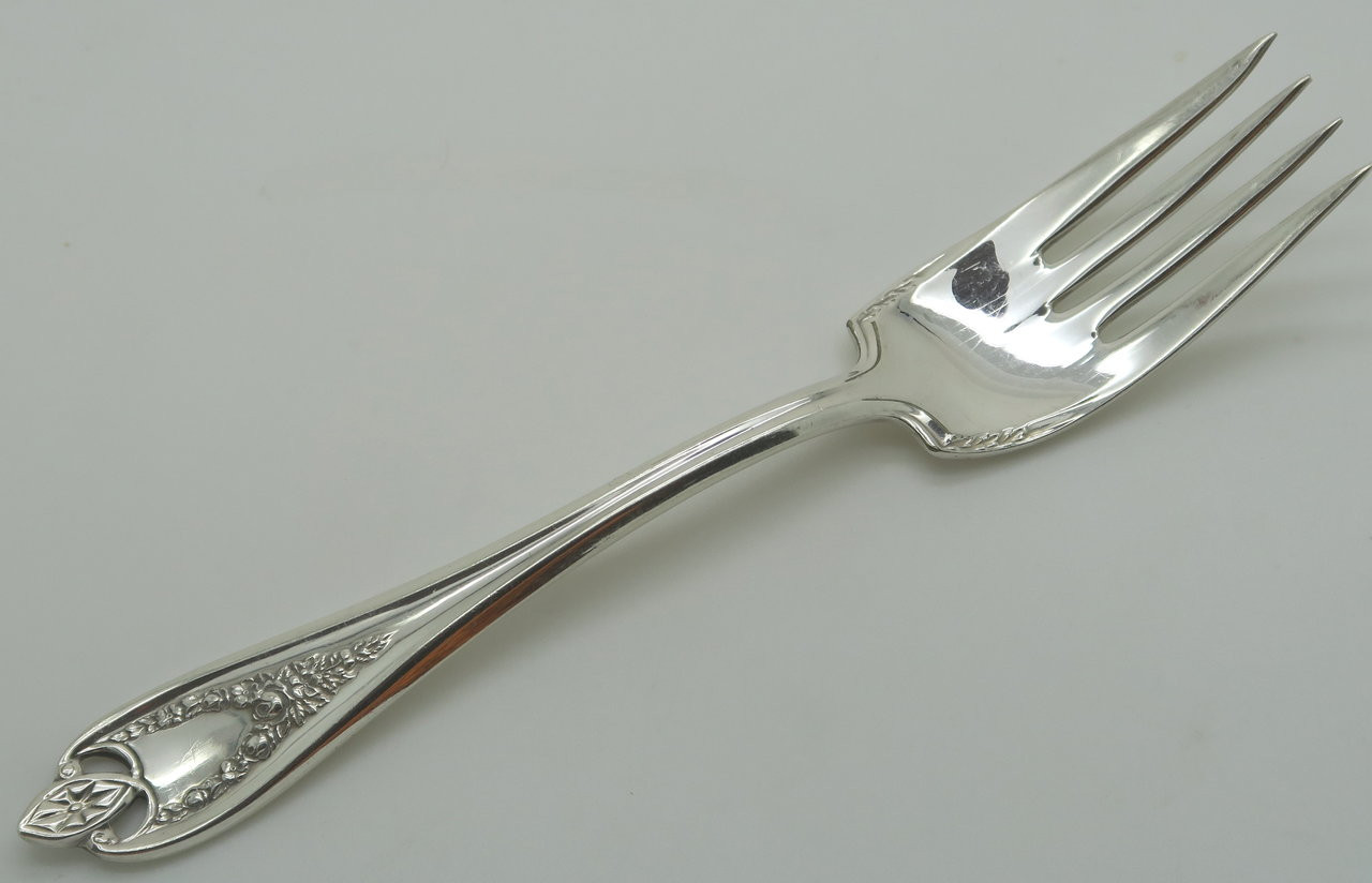 1911 Old Colony by 1847 Rogers Bros Salad Fork 6