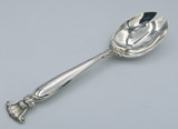 Romance of the Sea pierced serving spoon by Wallace