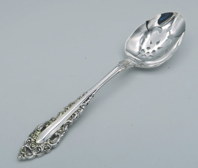 Royal Grandeur pierced serving spoon
