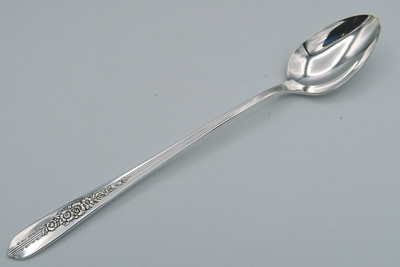 Royal Rose by Nobility Plate Oneida ice tea spoon
