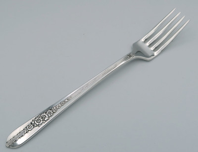 Royal Rose by Nobility Plate Oneida grille fork