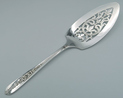 Royal Rose pierced pie server