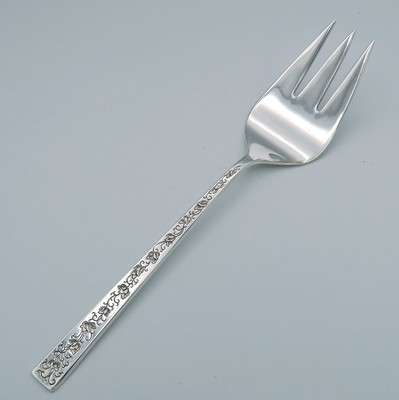 Silver Lace by 1847 Rogers Bros serving fork