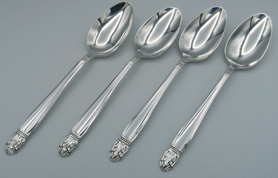 Danish Princess by Holmes & Edwards 4-piece teaspoon set