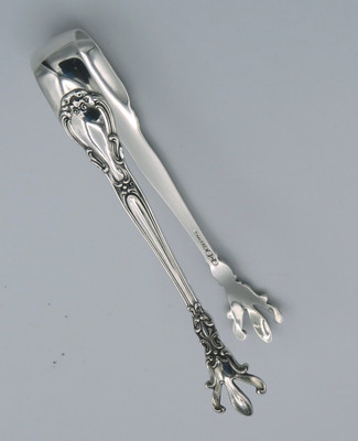 Chantilly by Gorham sterling sugar tongs