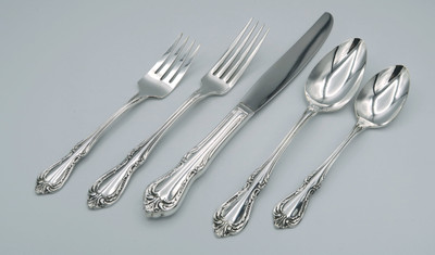 Chalice by Wm A Rogers 5-piece place setting