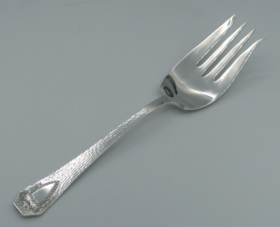 Heraldic by 1847 Rogers Bros serving fork